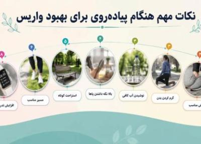 آیا پیاده روی برای واریس پا مضر است یا مفید؟ حقیقت علمی